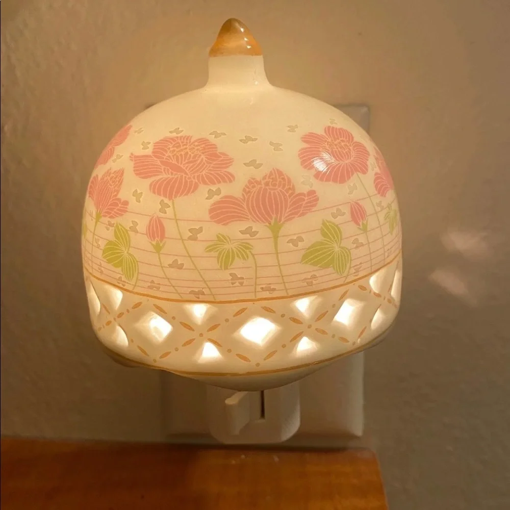 Beautiful porcelain wall plug-in night lights!!